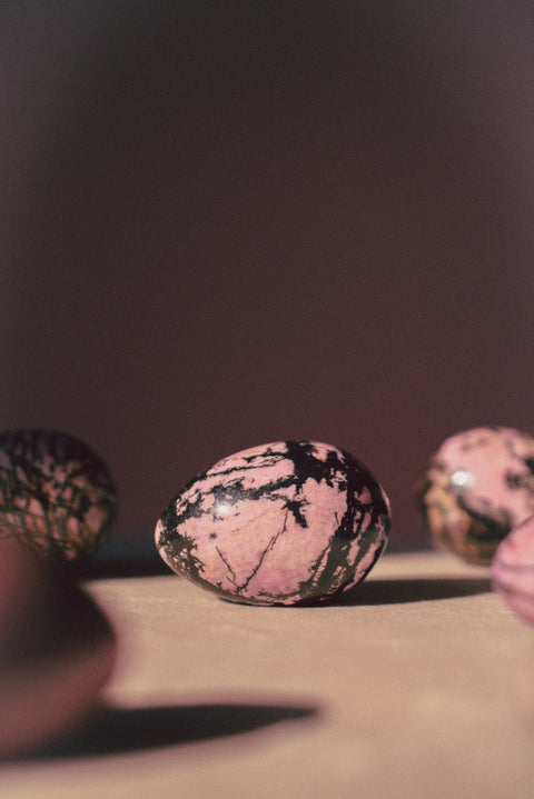 Yoni Egg • Rhodonite